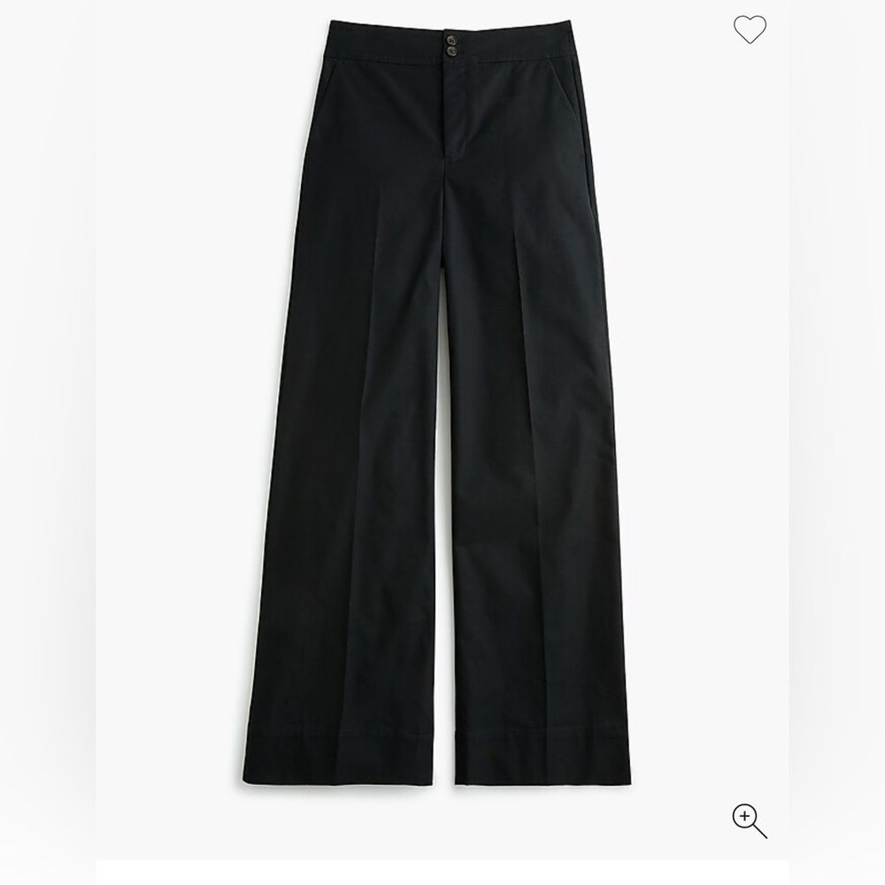 J crew wide leg pants